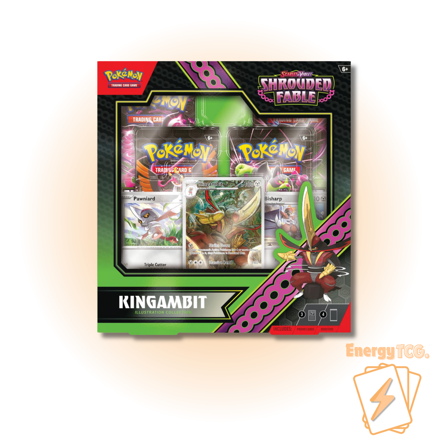 Scarlet & Violet: Shrouded Fable Kingambit Illustration Collection